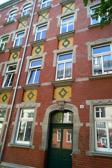Studio zur Miete 490 € 2 Zimmer 52 m² 2. Geschoss frei ab 01.10.2025 Lassallestraße 61 Johannesvorstadt Erfurt 99086