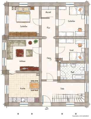 Wohnung zum Kauf provisionsfrei 200.000 € 4 Zimmer 96 m²<br/>Wohnfläche ab sofort<br/>Verfügbarkeit Westendstr. Haag Haag i.OB 83527