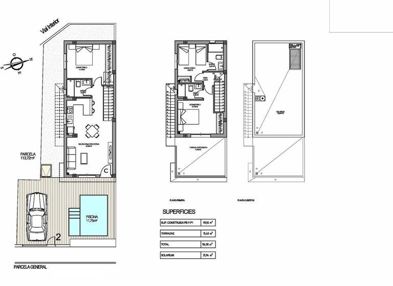 Villa zum Kauf - Erstbezug provisionsfrei 424.000 € 4 Zimmer 113 m² 114 m² Grundstück Torrevieja 03184