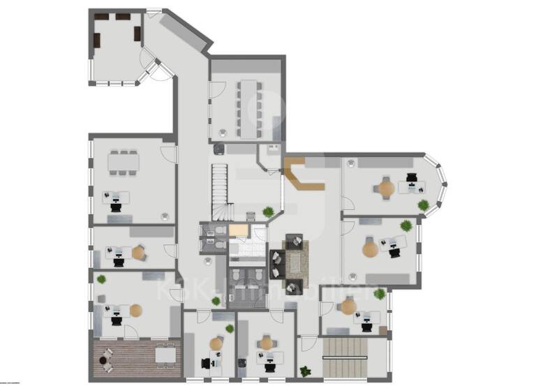 Bürogebäude zur Miete 7,50 € 855 m² Bürofläche Eitorf 53783