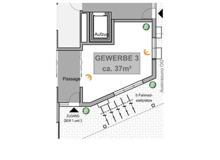 Bürofläche zum Kauf 151.700 € 37 m² Bürofläche Mainhardt 74535