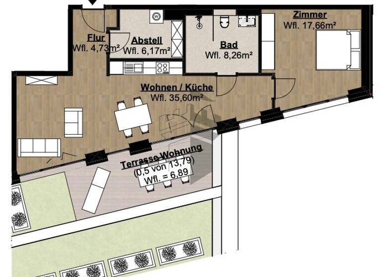 Wohnung zur Miete - Erstbezug 1.010 € 2 Zimmer 79 m² 3. Geschoss frei ab 01.04.2026 Lingen 49808