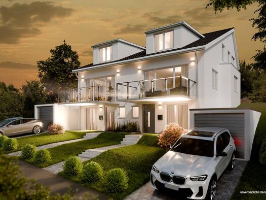 Doppelhaushälfte zum Kauf provisionsfrei 728.044 € 5 Zimmer 152 m² 250 m² Grundstück Neckarhausen Nürtingen / Neckarhausen 72622