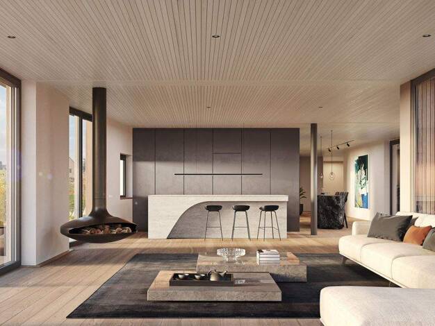 Penthouse zum Kauf - Erstbezug provisionsfrei 1.550.000 € 3 Zimmer 140 m² 4. Geschoss Kirchzeile 7A Bad Aibling 83043