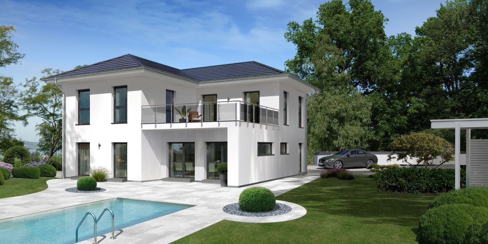 Villa zum Kauf provisionsfrei 394.959 € 5 Zimmer 249,5 m²<br/>Wohnfläche 870 m²<br/>Grundstück Oberkotzau Döhlau 95182