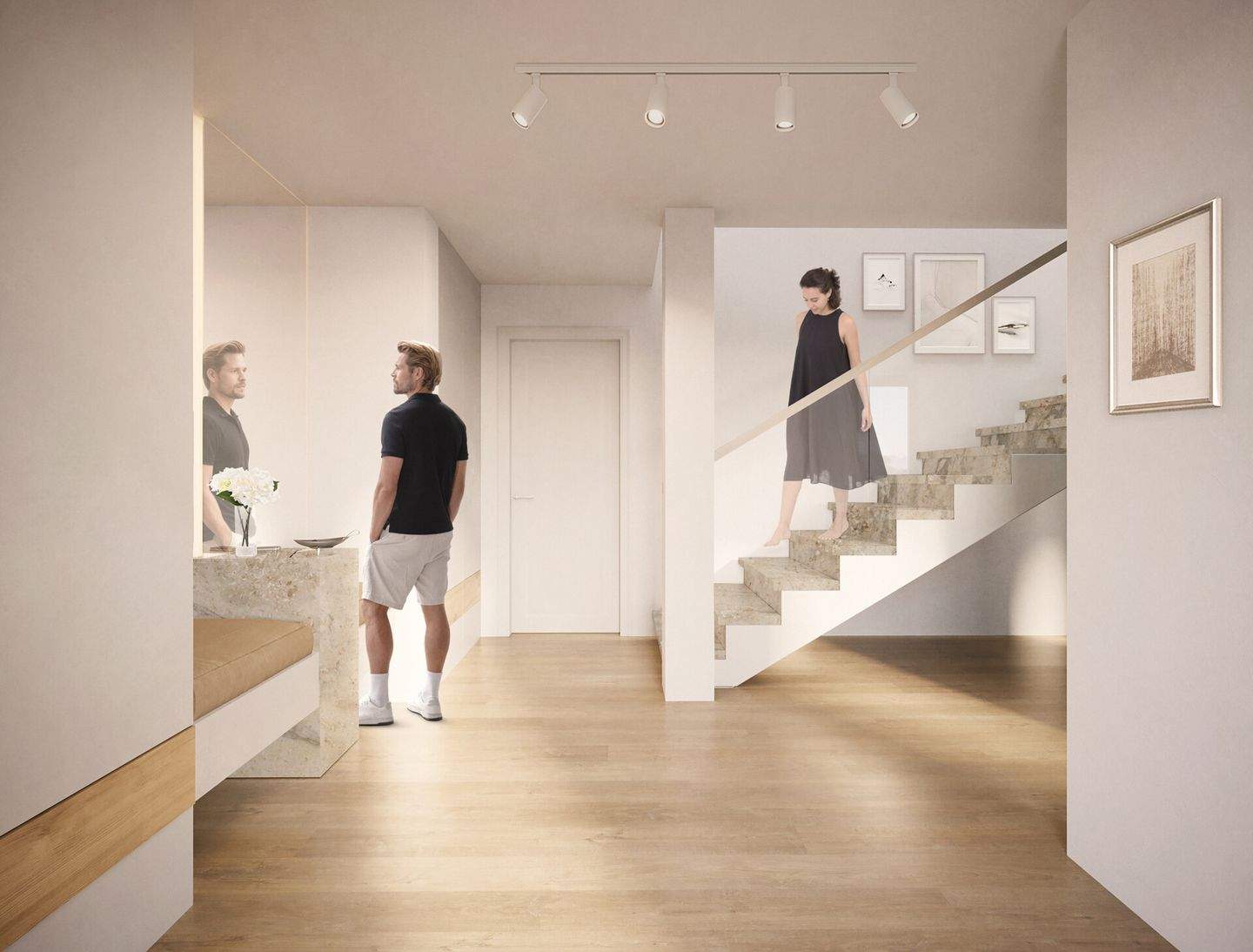 Immobilie in Moosburg - Exklusives Reihenhaus in Top-Lage! Aich-Moosburg - Bild 1