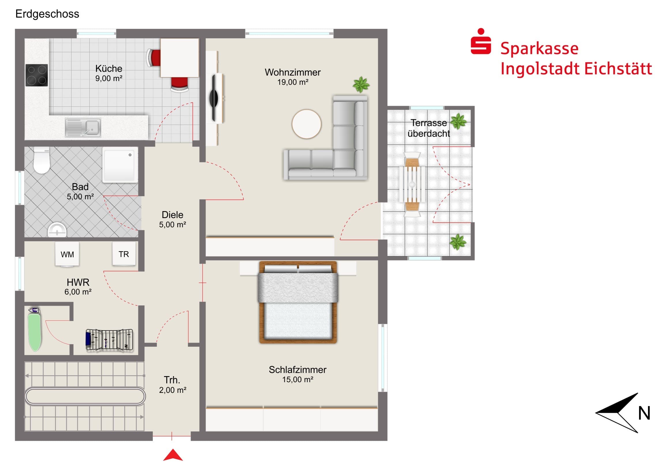 Mehrfamilienhaus zum Kauf 499.000 € 4 Zimmer 120 m²<br/>Wohnfläche 541 m²<br/>Grundstück Mailing - Süd Ingolstadt 85055