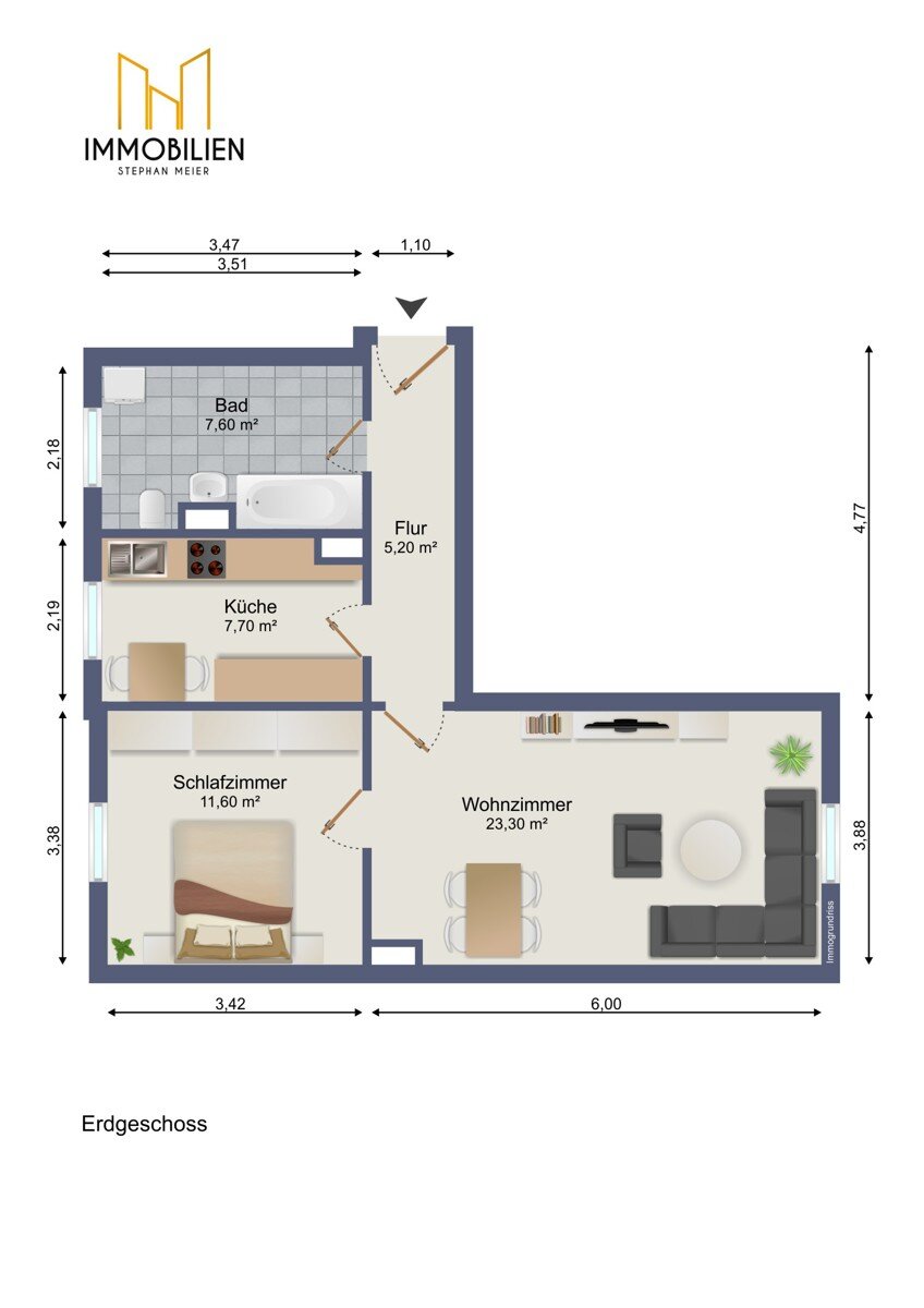 Wohnung zum Kauf 35.000 € 2 Zimmer 54 m²<br/>Wohnfläche 1.<br/>Geschoss Uhlstädt Uhlstädt-Kirchhasel / Uhlstädt 07407