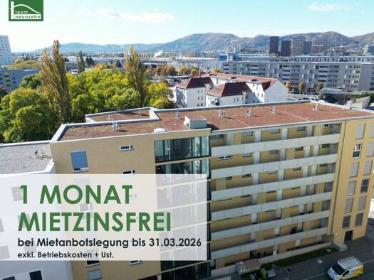 Wohnung zur Miete 395 € 2 Zimmer 42,2 m² 6. Geschoss frei ab 01.06.2026 Ungergasse 39 Gries Graz 8020