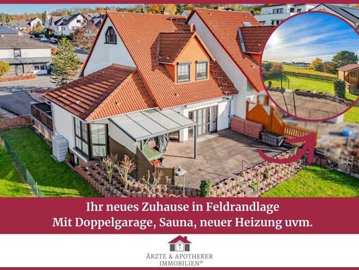 Doppelhaushälfte zum Kauf 450.000 € 6 Zimmer 181,4 m² 514 m² Grundstück Sandershausen Niestetal 34266