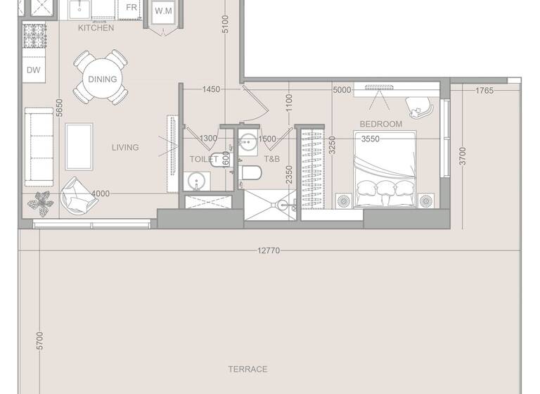 Wohnung zum Kauf provisionsfrei 569.994 € 2 Zimmer 140,1 m² Dubai 00000