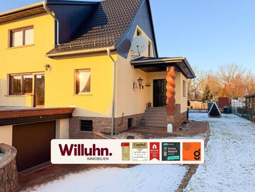 Doppelhaushälfte zum Kauf 299.000 € 4 Zimmer 131,3 m² 998 m² Grundstück Benndorf Delitzsch 04509