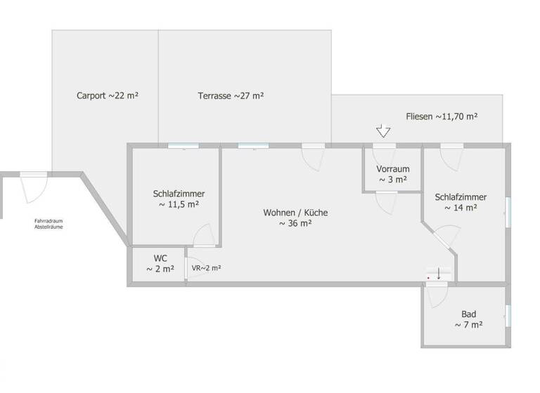 Terrassenwohnung zum Kauf 420.000 € 3 Zimmer 75,6 m² Salzburg 5020