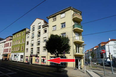 Verkaufsfläche zur Miete 670 € 1 Zimmer 98,6 m² Verkaufsfläche Bosestraße 15a Mitte - Nord 123 Zwickau 08056