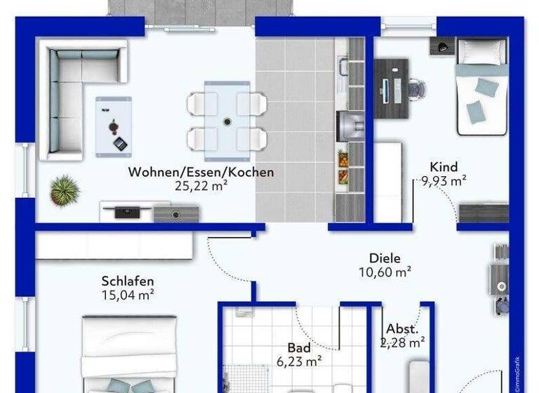 Wohnung zum Kauf - Erstbezug provisionsfrei 308.919 € 2 Zimmer 69,4 m² Welschbillig 54298