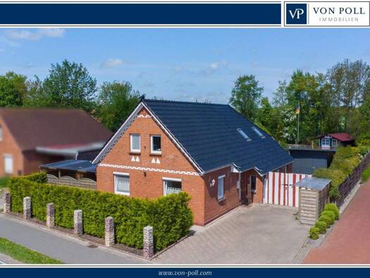 Einfamilienhaus zum Kauf 279.500 € 5 Zimmer 120 m² 1.562 m² Grundstück Upgant-Schott 26529