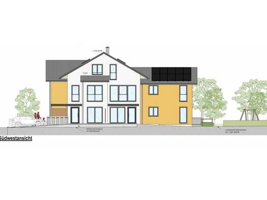 Terrassenwohnung zum Kauf - Erstbezug als Kapitalanlage geeignet 325.000 € 2 Zimmer 57 m² Haspelmoor Hattenhofen 82285