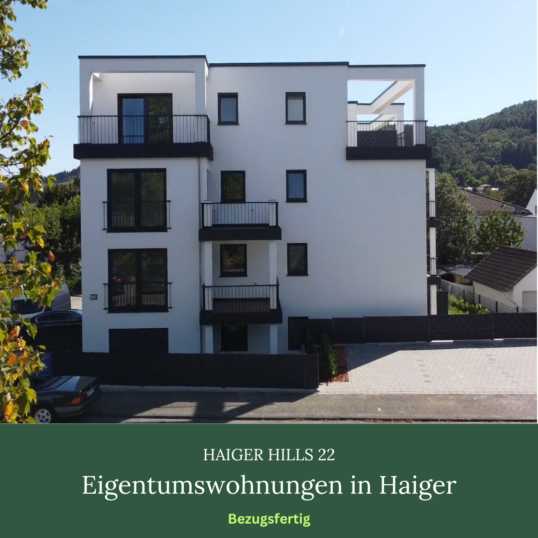 Wohnung zum Kauf provisionsfrei 187.796 € 2 Zimmer 54,1 m²<br/>Wohnfläche Westerwaldstr. 22 Haiger Haiger 35708