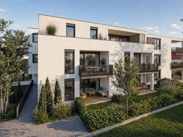 Wohnung zum Kauf - Erstbezug provisionsfrei 422.900 € 3,5 Zimmer 77 m² 2. Geschoss Laupheim Laupheim 88471