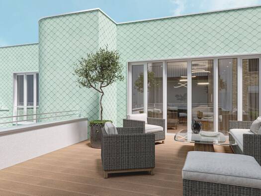 Wohnung zum Kauf - Erstbezug provisionsfrei 1.750.000 € 3 Zimmer 139,2 m² 2. Geschoss frei ab sofort Himmelstraße 7a Winterhude Hamburg 22299