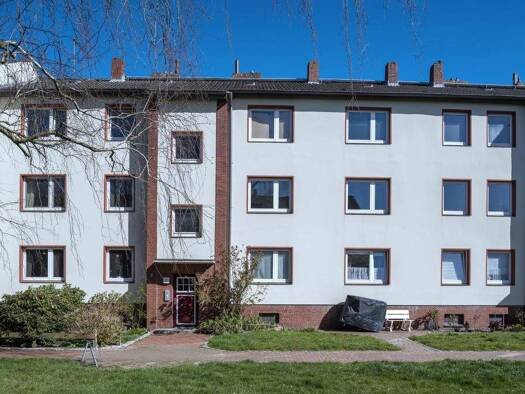 Wohnung zur Miete 399 € 3 Zimmer 55,1 m² 2. Geschoss Allensteinweg 7 Fedderwardergroden Wilhelmshaven 26388