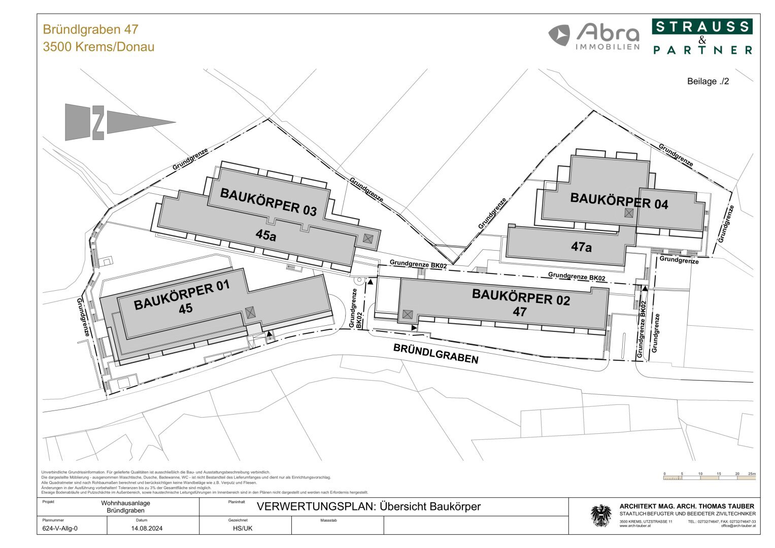 Wohnung zur Miete 683 € 2 Zimmer 42,1 m²<br/>Wohnfläche 3.<br/>Geschoss 01.02.2025<br/>Verfügbarkeit Bründlgraben 45 Krems an der Donau Krems an der Donau 3500