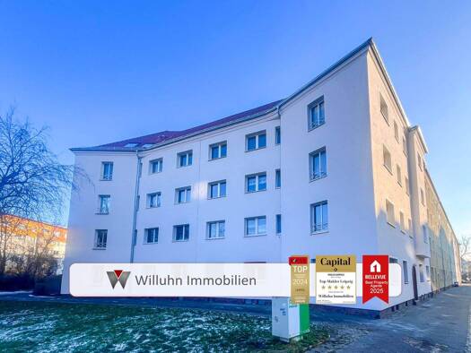 Wohnung zur Miete 490 € 2 Zimmer 31,6 m² 3. Geschoss frei ab 15.02.2026 Anhalter Straße 24 a Eutritzsch Leipzig 04129