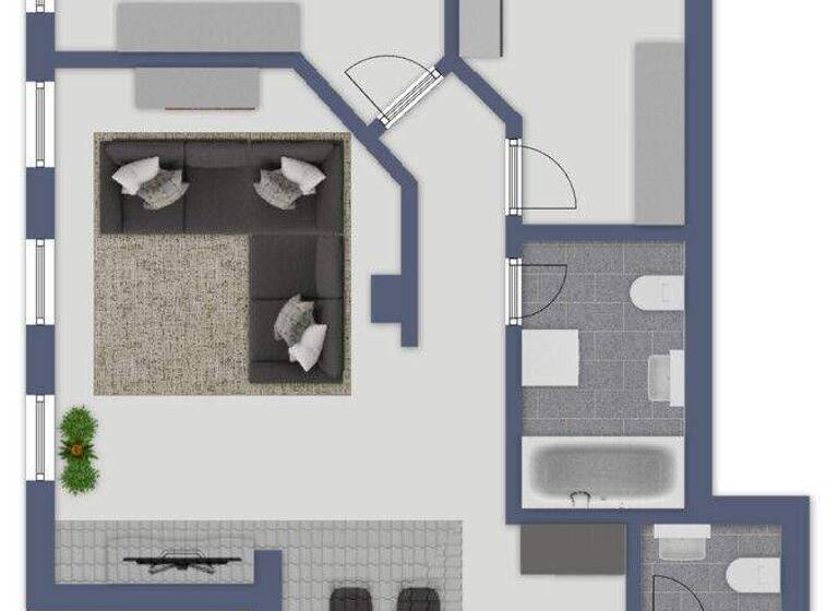 Wohnung zum Kauf 95.000 € 3 Zimmer 73 m² 2. Geschoss Bechhofen 91572