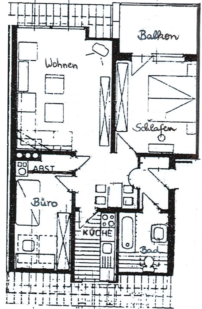 Wohnung zur Miete 720 € 2,5 Zimmer 73 m²<br/>Wohnfläche 01.03.2025<br/>Verfügbarkeit Neu - Hagen Lüneburg 21337