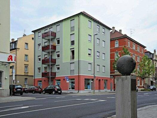 Büro zur Miete provisionsfrei 908 € 117,9 m² Bürofläche Luitpoldstr. 18 Innenstadt Schweinfurt 97421