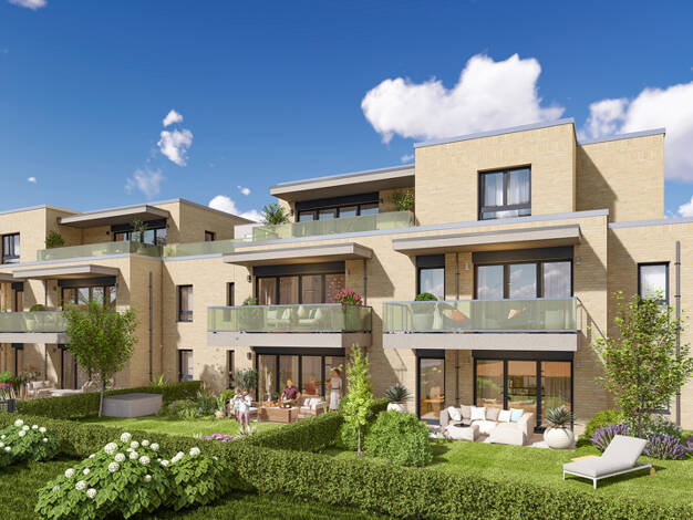 Wohnung zum Kauf - Erstbezug 591.700 € 3 Zimmer 96 m² Ahornweg 3 Berghausen Langenfeld 40764