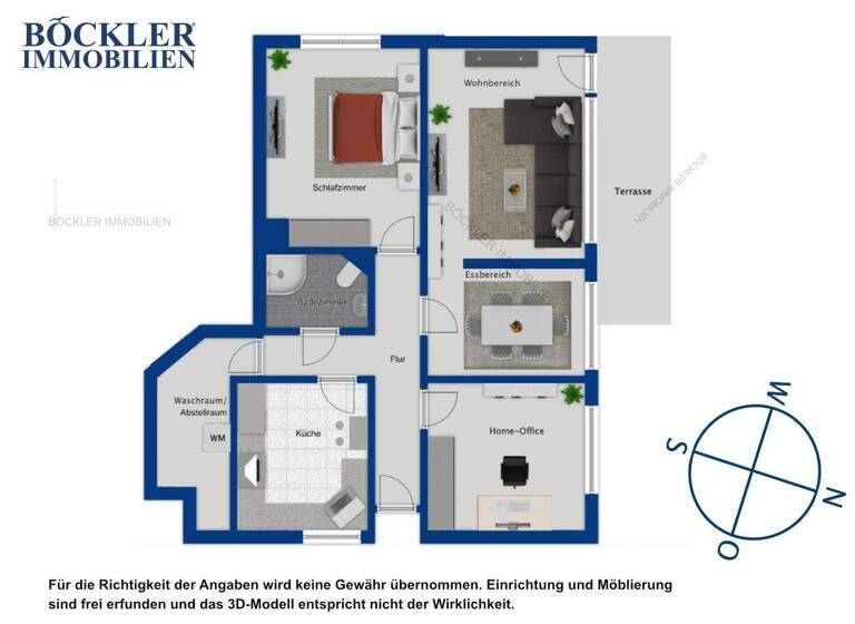 Wohnung zur Miete 790 € 3 Zimmer 89,4 m² Kanzlerstraße 238 Buckenberg Pforzheim 75181