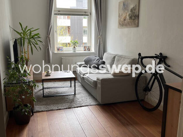 Wohnung zur Miete Tauschwohnung 680 € 2 Zimmer 43 m² 2. Geschoss Eppendorf Hamburg 20251