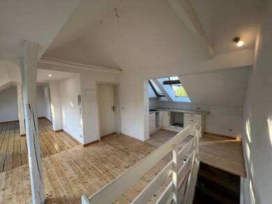 Loft zur Miete 540 € 1,5 Zimmer 57 m² Geschoss 3/3 frei ab sofort Hermannstraße 109 Broich - West Mülheim an der Ruhr 45479