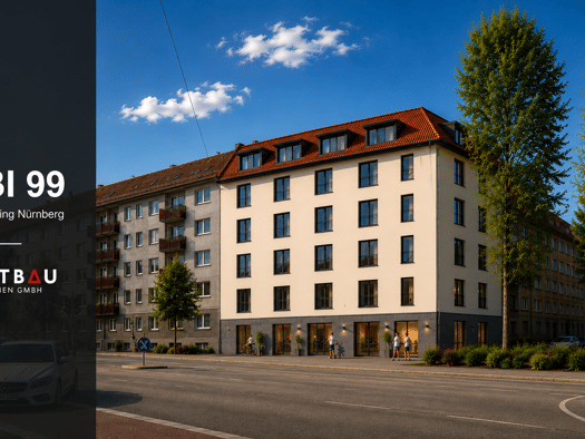 Wohnung zum Kauf provisionsfrei als Kapitalanlage geeignet 165.600 € 1 Zimmer 23,5 m² Steinbühl Weiterer Innenstadtgürtel Süd 90443