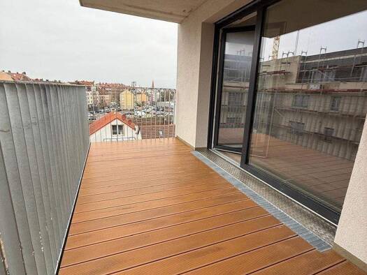Wohnung zur Miete - Erstbezug 1.510 € 3 Zimmer 81 m² 2. Geschoss frei ab sofort Holbeinstraße 17 Schweinau Nürnberg 90441