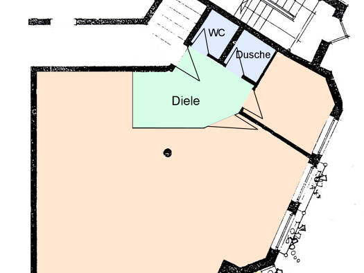 Wohnung zur Miete 750 € 2 Zimmer 107 m² 1. Geschoss Bad Pyrmont Bad Pyrmont 31812
