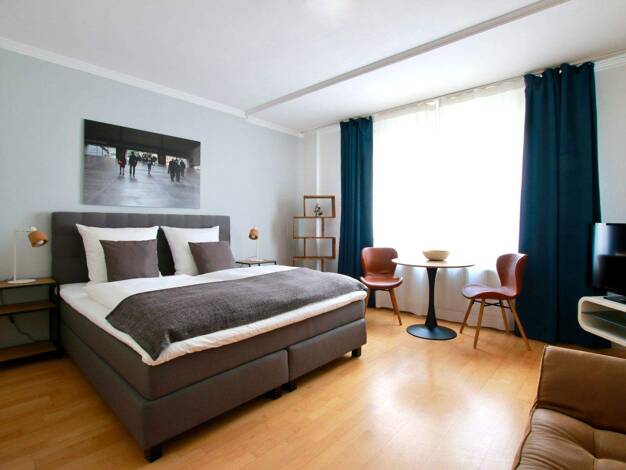 Studio zur Miete Wohnen auf Zeit 2.015 € 1 Zimmer 32 m² frei ab 21.03.2026 Neustadt-Nord Köln 50672