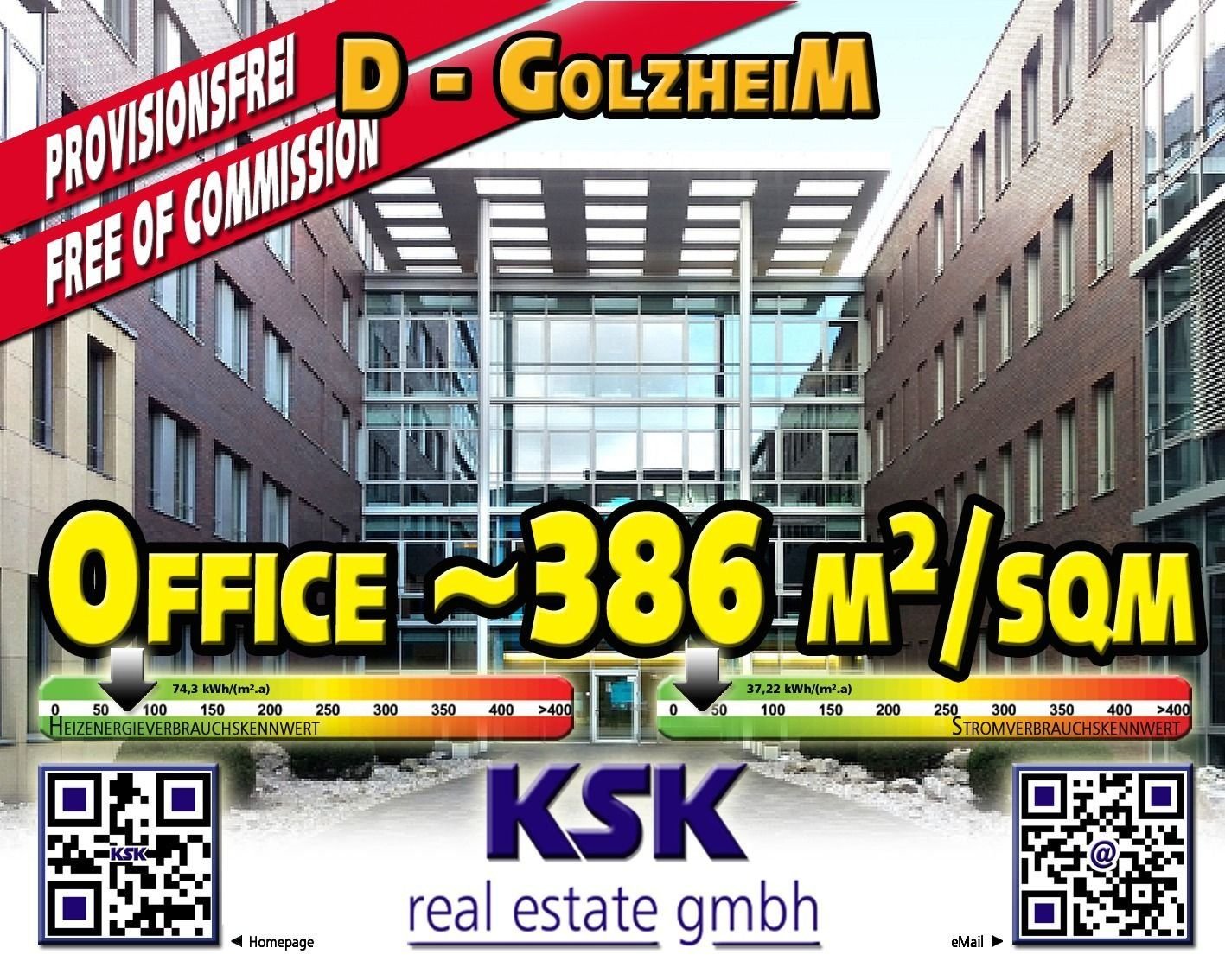 Bürogebäude zur Miete provisionsfrei 16,50 € 385,6 m²<br/>Bürofläche von 242,9 m² bis 415,2 m²<br/>Teilbarkeit Golzheim Düsseldorf 40474