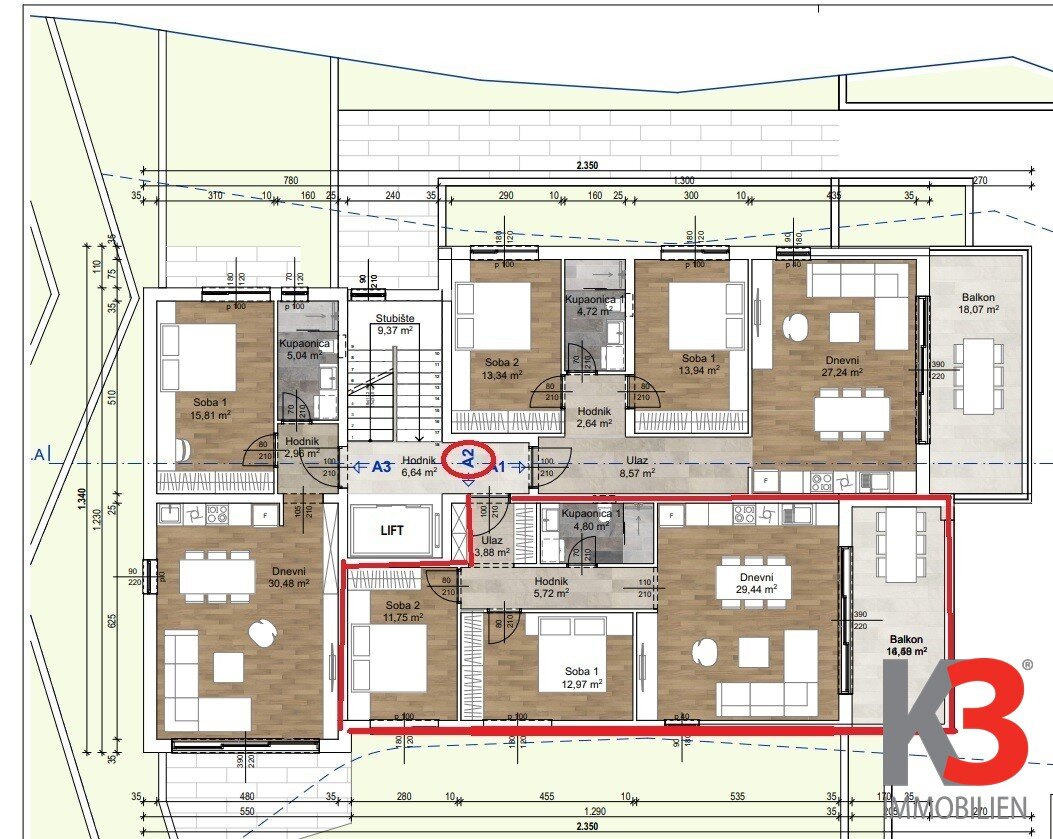 Wohnung zum Kauf 532.000 € 2 Zimmer 76 m²<br/>Wohnfläche 1.<br/>Geschoss Opatija 51410