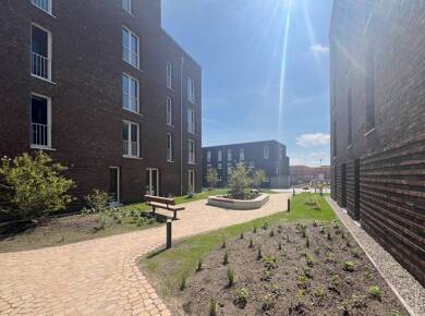 Wohnung zur Miete - Erstbezug 1.145 € 3 Zimmer 76,5 m² 2. Geschoss frei ab sofort Goethestraße 3 Wilhelminenschule Schleswig 24837