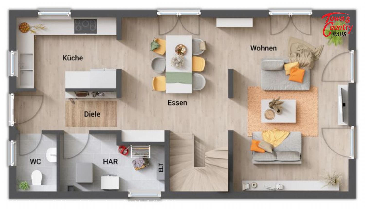 Stadthaus zum Kauf provisionsfrei 315.390 € 3 Zimmer 125,1 m²<br/>Wohnfläche 545 m²<br/>Grundstück Schule Nord Schleswig 24837