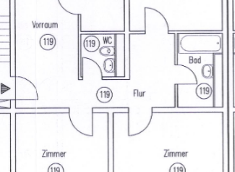 Wohnung zum Kauf 249.000 € 3,5 Zimmer 83 m² 5. Geschoss Waiblingen 71334
