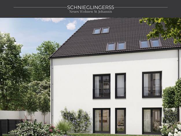 Wohnung zum Kauf - Neubau 649.000 € 4 Zimmer 90,7 m² Geschoss 1/3 frei ab 01.12.2028 Schnieglinger Straße 55 St Johannis Nürnberg 90419