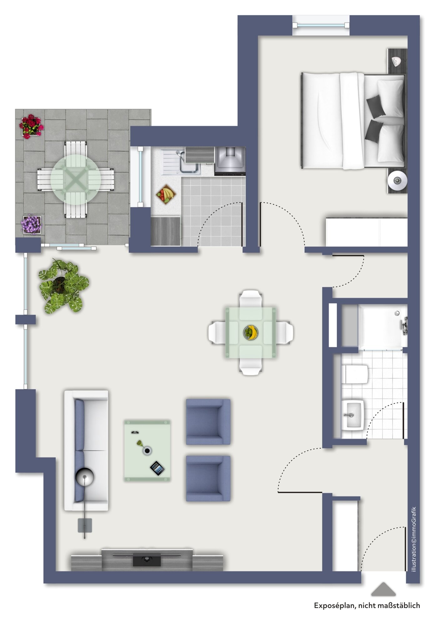 Wohnung zum Kauf 319.000 € 2 Zimmer 65,7 m²<br/>Wohnfläche EG<br/>Geschoss Mauritz - West Münster 48145