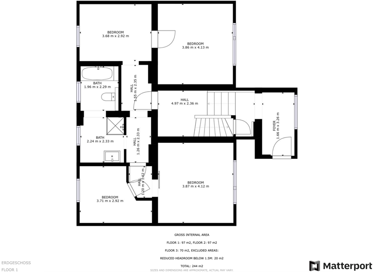 Mehrfamilienhaus zum Kauf als Kapitalanlage geeignet 179.000 € 11 Zimmer 208 m² 2.304 m² Grundstück Haldenstraße 29 Nachterstedt 06469