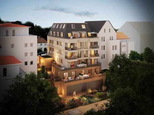 Wohnung zum Kauf - Neubau 619.000 € 3 Zimmer 84,4 m² 1. Geschoss Mitte Ludwigsburg 71634