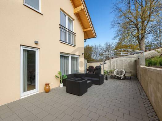 Doppelhaushälfte zum Kauf 699.000 € 5 Zimmer 140 m² 304 m² Grundstück Scheuring 86937