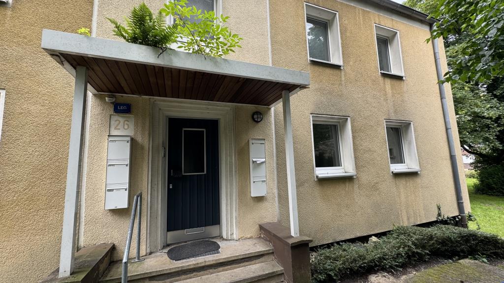 Wohnung zur Miete 349 € 2 Zimmer 49,3 m²<br/>Wohnfläche EG<br/>Geschoss Nienkampstraße 26 Scholven Gelsenkirchen 45896