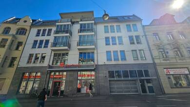 Wohnung zum Kauf 113.000 € 2 Zimmer 59,5 m² Dachgeschoss frei ab sofort Steinweg 24 Südliche Innenstadt Halle (Saale) 06110
